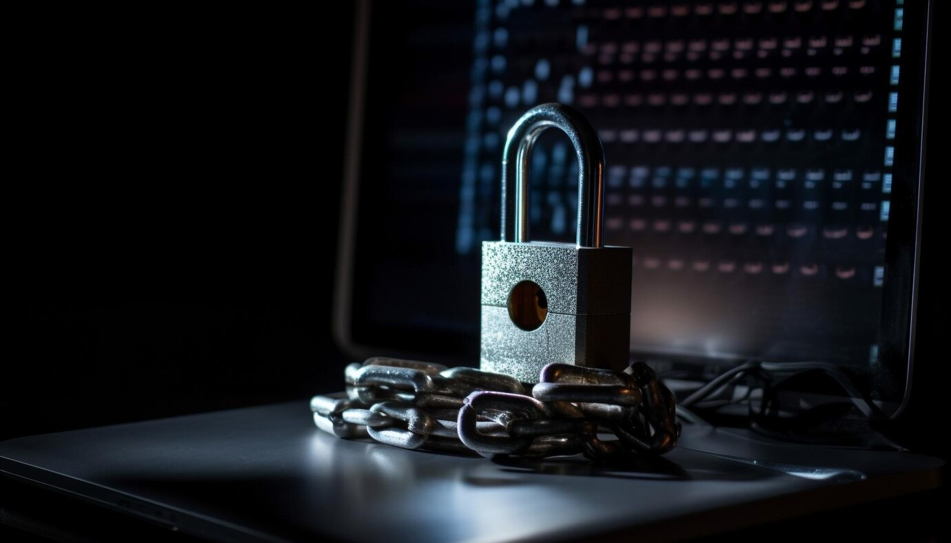 blue-padlock-secures-computer-data-network-connection-safe-generated-by-ai_